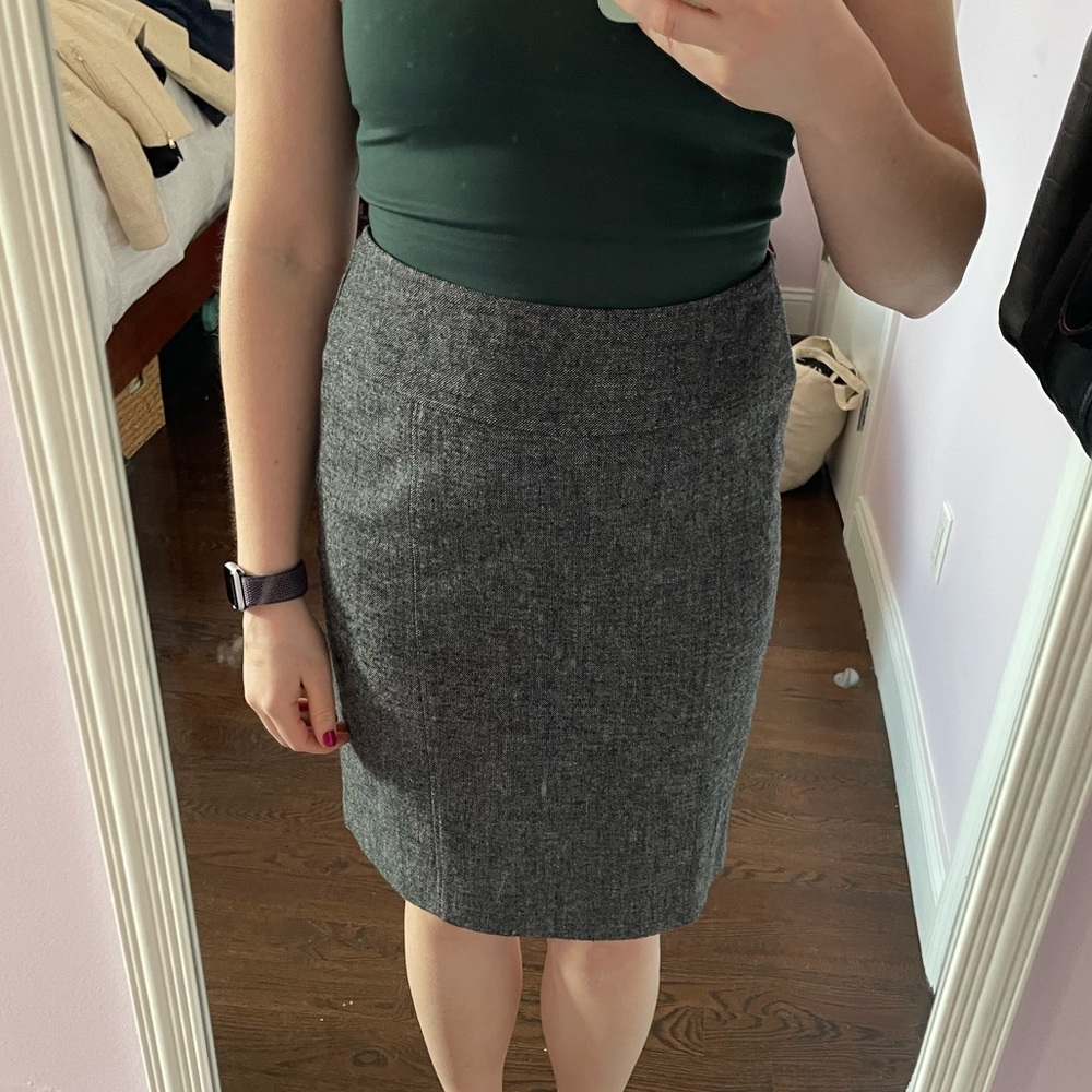 Saks Fifth Ave Wool Pencil Skirt